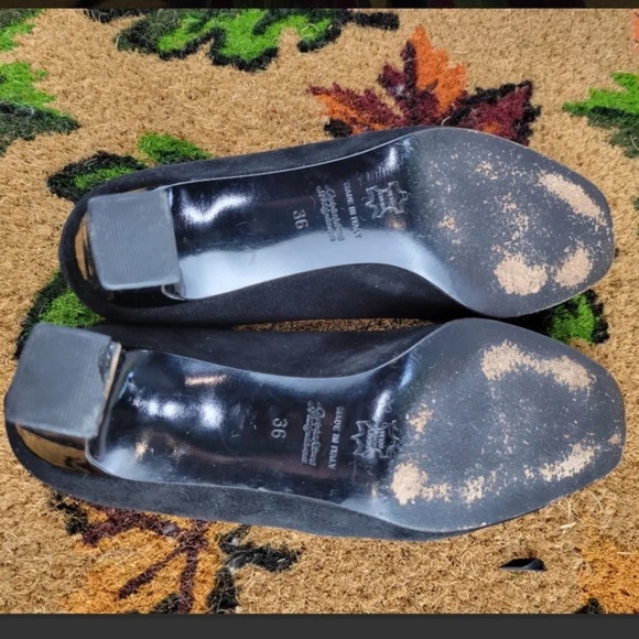 FRANCOIS XAVIER Made in Italy Vintage Suede Heels - Picture 7 of 9